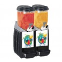 Máquina de Sumos Granizados, Dispensador com 2 Depósitos de 5 Litros e Meio (transporte incluído) - Refª 101255