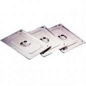 Tampa em Aço Inoxidável Polido para Cubas GN 1/2, Dimensões de 265x325 mm (LxP) - Refª 100697