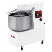 Amassadeira Profissional Espiral Trifásica de 2 Velocidades com Temporizador e Rodas, 42 Litros, Hp 2.3 (transporte incluído) - Refª 102599