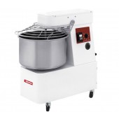 Amassadeira Profissional Espiral Trifásica de 2 Velocidades com Temporizador e Rodas, 22 Litros, Hp 1.50 (transporte incluído) - Refª 103028