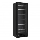 Armário Congelador Profissional de 800 Litros, Arca Frigorífica de Congelação Preta com Porta de Vidro, -24º -18º C (transporte incluído) - Refª 102980