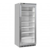 Armário Congelador Profissional de 600 Litros, Arca Frigorífica de Congelação com Porta de Vidro, -20º -15º C (transporte incluído) - Refª 102970