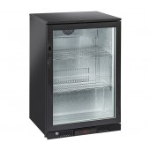 Armário Refrigerado para Garrafas Ventilado com Porta Batente de Vidro Duplo, 133 Litros, Temperatura +1º +10º C (transporte incluído) - Refª 100753