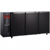 Bancada Industrial Refrigerada Ventilada com 3 Portas, 579 Litros, +1º +8º C (transporte incluído) - Refª 102285