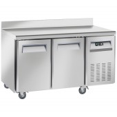 Bancada Refrigerada Ventilada com 2 Portas GN 1/1 e Alçado, +2º +8º C (transporte incluído) - Refª 102830