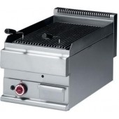 Grelhador Industrial a Gás de Pedra Lávica da Linha 650, Grill de 4750 kcal/h, Potência de 5500 Watts (transporte incluído) - Refª 100041