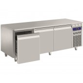 Bancada Refrigerada da Linha 700 com 3 Gavetas com Alta Capacidade de Carga, 290 Litros, -2º +8º C (transporte incluído) - Refª 100051