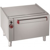 Forno Industrial a Gás GN 2/1, 5160 Kcal/h, Potência de 6000 Watts, Base de Apoio a Equipamentos de Bancada da Linha 700 (transporte incluído) - Refª 100137