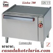 Forno Industrial Elétrico Monofásico GN 1/1, 2600 Watts, Base de Apoio a Equipamentos de Bancada da Linha 700 (transporte incluído) - Refª 100139