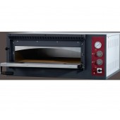 Forno de Pizzas Industrial Elétrico Trifásico de 1 Câmara para 6 pizzas de Ø 350 mm, 7300 Watts, +50º +450º C (transporte incluído) - Refª 100945