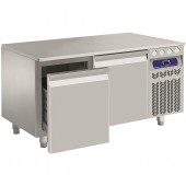 Bancada Refrigerada da Linha 600 com 2 Gavetas com Alta Capacidade de Carga, Temperatura -2º +8º C, 160 Litros (transporte incluído) - Refª 101266