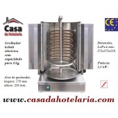 Grelhador Industrial Kebab Eléctrico para 5 kg, 2500 Watts (transporte incluído) - Refª 101561