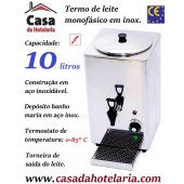 Termo de Leite Monofásico para 10 Litros, 1800 Watt (transporte incluído) - Refª 101725