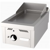 Grelhador Industrial a Gás Rectificado com Chapa com Espessura 15 mm com Tratamento Cromo, Fry Top Liso da Linha 750, 4730 kcal/h, Potência de 5500 Watts (transporte incluído) - Refª 102122