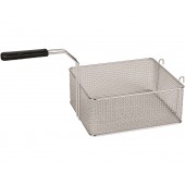 Cesto para Fritadeira em Rede de Aço Inox com 270x360x140 mm (LxPxA), Capacidade para 18 Litros - Refª 102227