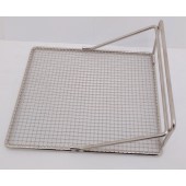 Suporte para Cestos de Fritadeiras em Rede de Aço com 253x384x115 mm (LxPxA) - Refª 102246