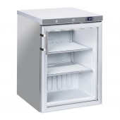 Armário Congelador Profissional de 200 Litros, Arca Frigorífica de Congelação com Porta de Vidro, -20º -15º C (transporte incluído) - Refª 102966