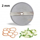 Disco de Corte de 2 mm para Cortadoras Profissionais de Vegetais - Refª 100499