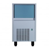 Fabricador de Cubos de Gelo Tropical, 41 kg em 24h com Reserva de 15 kg, Máquina com Condensação a Ar (transporte incluído) - Refª 102865