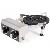 Fogão Industrial a Gás para Paella com 3 Anéis de Queimadores Circulares de ENORME Potência, 21500 kcal/h, 25000 Watts (transporte incluído) - Refª 102697