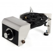 Fogão Industrial a Gás para Paella com 2 Anéis de Queimadores Circulares de Grande Potência, 13760 kcal/h, 16000 Watts (transporte incluído) - Refª 102696
