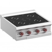 Fogão de Indução Industrial de 4 Zonas, 14000 Watts (transporte incluído) - Refª 102805