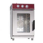Forno Combinado Industrial Elétrico de Convecção a Vapor Trifásico para 7 Prateleiras GN 1/1, +270º C, Potência de 8800 Watts (transporte incluído) - Refª 102795