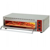 Forno de Pizzas Elétrico Monofásico para Tabuleiro 600x400 mm ou 2 Pizzas com Ø 330 mm, 5000 Watts (transporte incluído) - Refª 101719