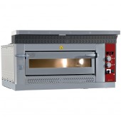 Forno de Pizzas Industrial Elétrico Trifásico para 4 Pizzas Ø 350 mm, Potência de 6600 Watts, +400º C (transporte incluído) - Refª 100953