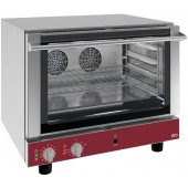 Forno Elétrico de Convecção Monofásico com Humidificação de 4 Níveis 600x400 mm, +270º C, 3300 Watts (transporte incluído) - Refª 101142