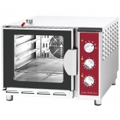 Forno Industrial Elétrico de Convecção a Vapor Trifásico Combinado para 4 Prateleiras GN 2/3, +270º C, Potência de 4000 Watts (transporte incluído) - Refª 102792