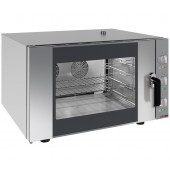 Forno Elétrico de Conveção a Vapor Trifásico Profissional de 4 Níveis GN 1/1 ou 600x400 mm, +270º C, Potência de 6400 Watts (transporte incluído) - Refª 102766