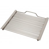 Grelha em Aço Inoxidável com 330x470 mm (LxP) para Grelhador de Gás com Grill a Vapor - Refª 100702