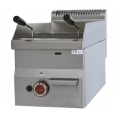 Grelhador Industrial a Gás de Pedra Lávica de Bancada da Linha 600, 3850 kcal/h, Potência de 4477 Watts (transporte incluído) - Refª 102542