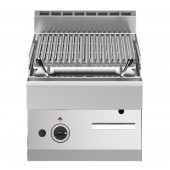 Grelhador Industrial a Gás de Pedra Lávica, Grill com Potência de 7500 Watts (transporte incluído) - Refª 102806