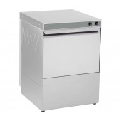 Máquina de Lavar Louça Industrial Monofásica Profissional com Cestos de 500x500 mm para Loiça, Copos e Pratos (transporte incluído) - Refª 102761