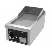 Placa de Grelhar Industrial a Gás com Chapa Fry Top Lisa com Espessura de 15 mm e Tratamento Cromo, 4730 kcal/h, Potência de 5500 Watts (transporte incluído) - Refª 102122