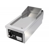 Placa de Grelhar Industrial a Gás com Chapa Fry Top Lisa com Espessura de 20 mm e Tratamento Cromo, 7310 kcal/h, Potência de 8500 Watts (transporte incluído) - Refª 102734