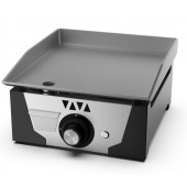 Placa de Grelhar Industrial a Gás Lisa, Chapa Fry Top com Potência 4800 Watts, 4128 Kcal/h (transporte incluído) - Refª 102039