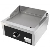 Placa de Grelhar Industrial Elétrica Trifásica com Chapa Fry Top Lisa com Espessura de 15 mm, Potência de 6300 Watts, +100º +300º C (transporte incluído) - Refª 102725