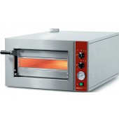 Forno de Pizzas Eléctrico Monofásico para Pizzas até Ø 420 mm, Temperatura +450º C, 2100 Watts (transporte incluído) - Refª 100942