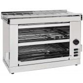 Salamandra Elétrica Industrial Monofásica com Temporizador e 2 Zonas de Aquecimento Independentes, 3300 Watts (transporte incluído) - Refª 102749