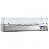 Estrutura Refrigerada 10x GN 1/4 150 mm com Protecção (transporte incluído) - Refª 100935