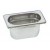 Cuba em Aço Inoxidável Polido GN 1/9 de 100 mm de Profundidade, Dimensões de 176x108x100 mm (LxPxA) - Refª 100652