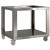Base de Suporte para Forno de Pizza em Aço com Prateleira Robusta, Dimensões de 1570x1215x1100 mm LxPxA (transporte incluído) - Refª 100982