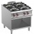 Fogão Industrial a Gás da Linha 900 com 4 Queimadores sobre Armário Aberto, 30960 kcal/h, Potência de 36000 Watts (transporte incluído) - Refª 100150