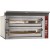 Forno de Pizzas Industrial Elétrico Trifásico Duplo de Largura Extra para 2x 9 Pizzas Ø 350 mm, 26600 Watts, +400° C (transporte incluído) - Refª 101611