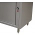 Armário Aquecido Ventilado, Estufa Industrial em Aço Inoxidável com 2 Portas Deslizantes e 1800 mm de Largura, +30° + 65° C, 2500 Watts (transporte incluído) - Refª 102414