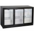 Armário Frigorífico Ventilado para Latas e Garrafas com 3 Portas Deslizantes de Correr, 302 Litros, Temperaturas +1º +10º C (transporte incluído) - Refª 102773