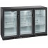 Armário Refrigerado Ventilado para Latas e Garrafas com 3 Portas de Bater, 320 Litros, Temperaturas +1º +10º C (transporte incluído) - Refª 102775
